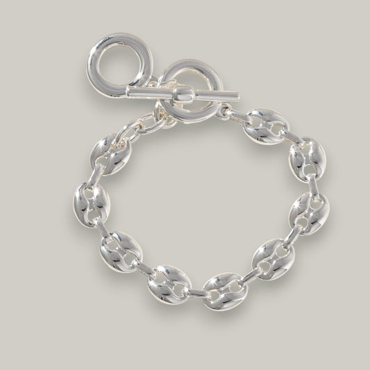 Merx - Beautiful Crafted Oval Link Bracelet