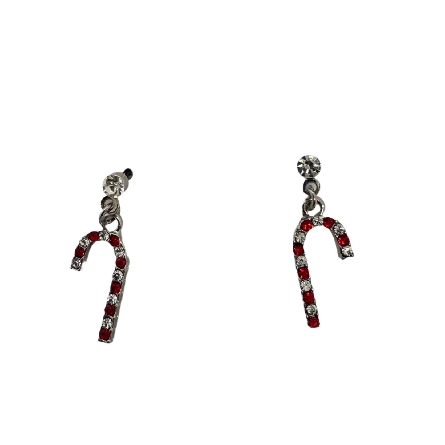 Audrey's - Candy Cane Stud Dangle Earrings