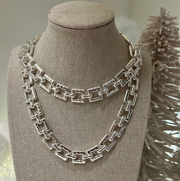 Merx - Square Chain Necklace