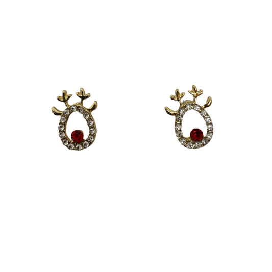 Audrey's - Reindeer Head Stud Earrings