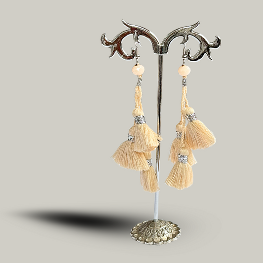 Suzie Blue - Dangly Rope Earrings