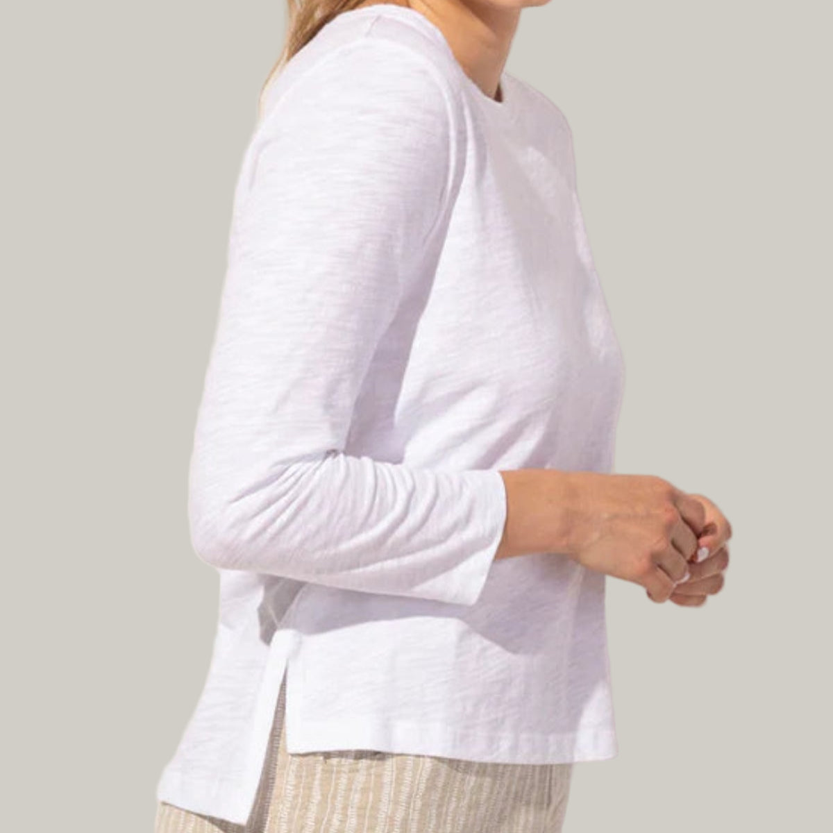 Escape - Textured Peruvian Cotton Every Body Top