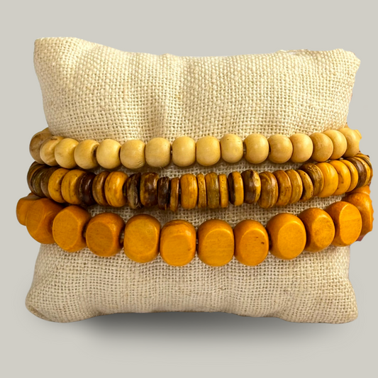 Suzie Blue - Stacked Beaded Bracelet
