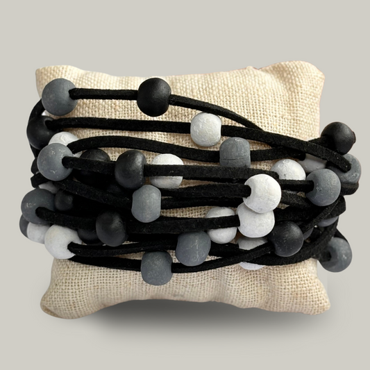 Suzie Blue - Beaded Rope Bracelet