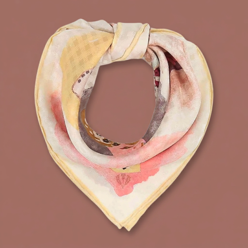 Fraas - Neck-Scarf With Butterfly Design