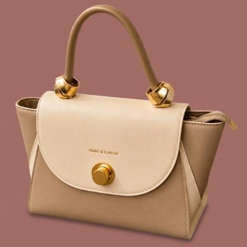 Vintage Decor - Vintage-Inspired Top Handle Satchel Bag