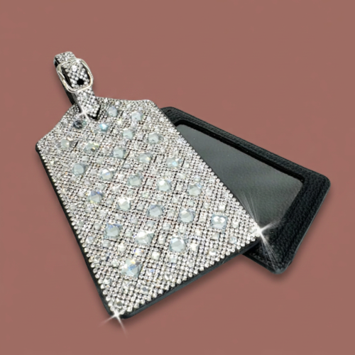 Jacqueline Kent - Crystal Luxe Luggage Tag