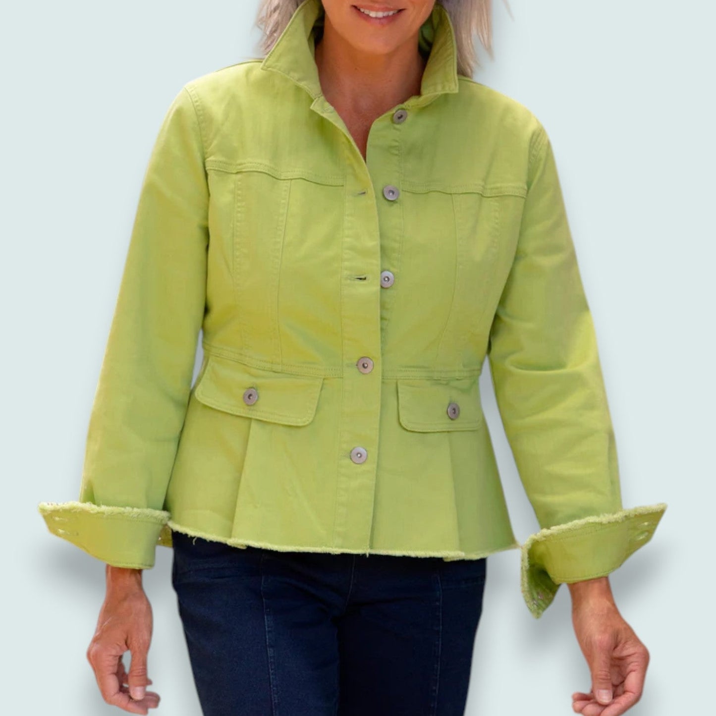Habitat - Limewash Peplum Jacket