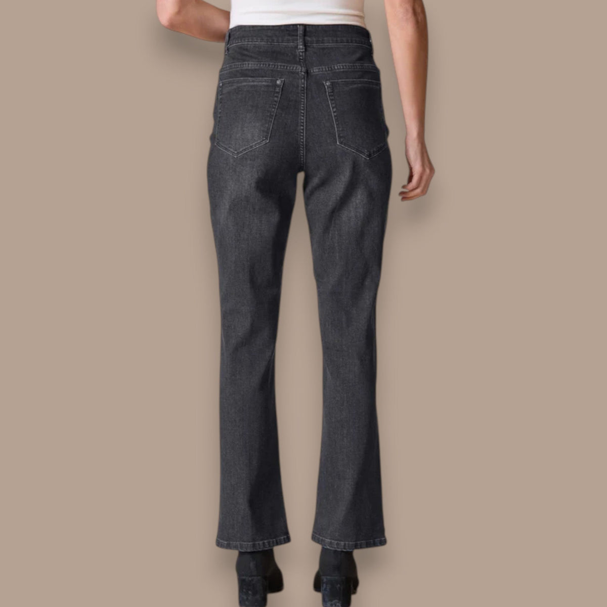 Habitat - Seamed Ankle Flare Stretch Denim Jean