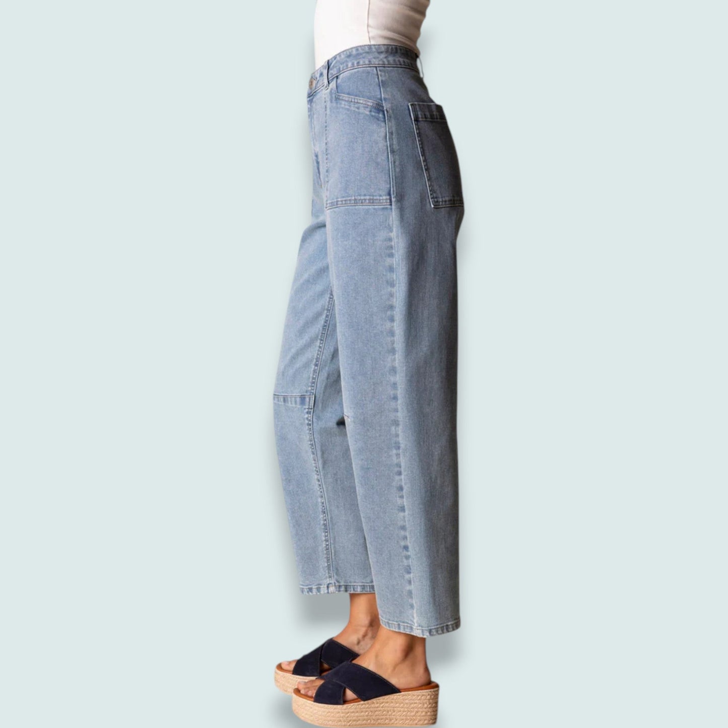 Habitat - Modern Ease Barrel Leg Jeans