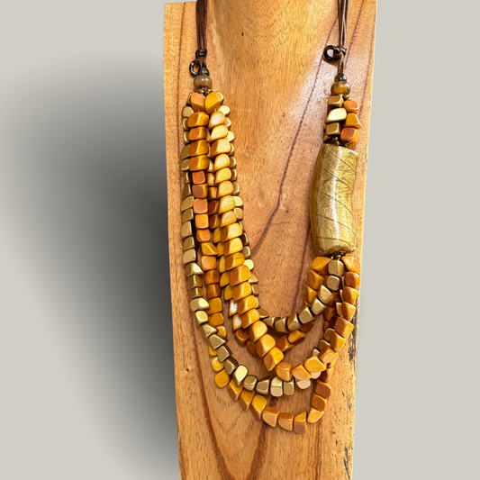 Audrey's - Multi-Layered Beaded Necklace