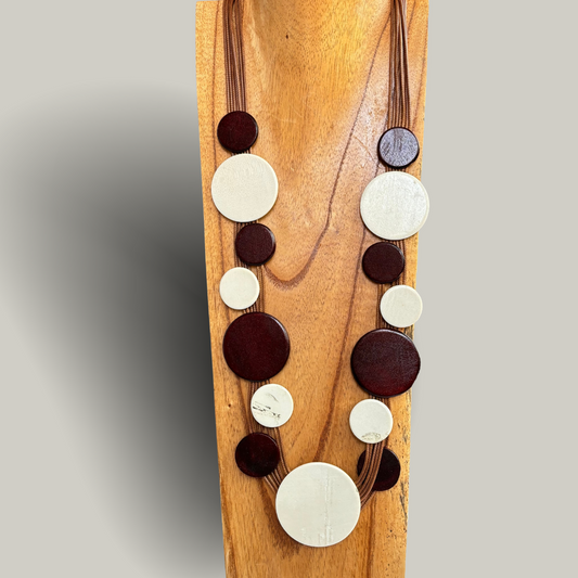 Audrey's - Circular Beaded Necklace