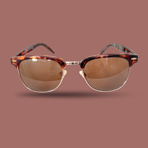 A.J Morgan - Half-Rim Rounded Sunglasses