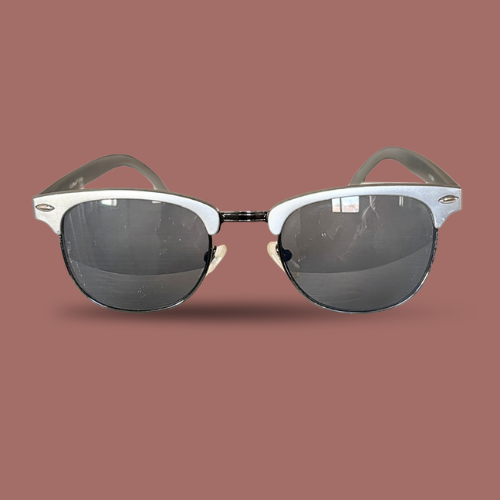 A.J Morgan - Half-Rim Rounded Sunglasses