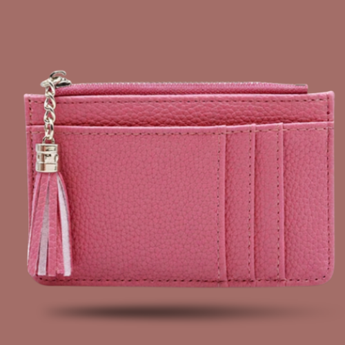 Audrey's - Tassel Zip Card Wallet