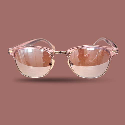 A.J Morgan - Half-Rim Rounded Sunglasses