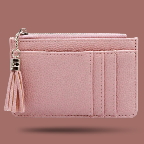 Audrey's - Tassel Zip Card Wallet