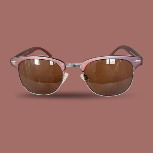 A.J Morgan - Half-Rim Rounded Sunglasses