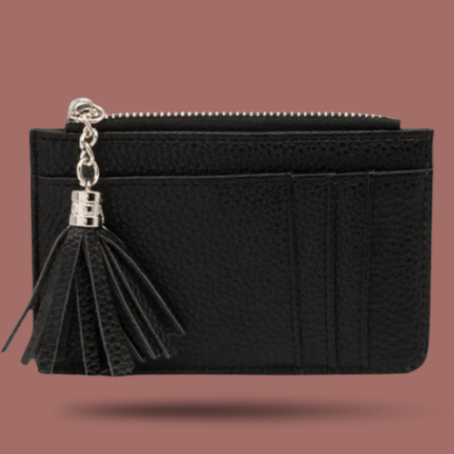 Audrey's - Tassel Zip Card Wallet