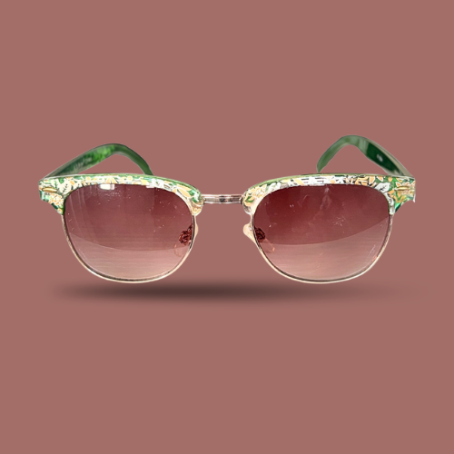 A.J Morgan - Half-Rim Rounded Sunglasses
