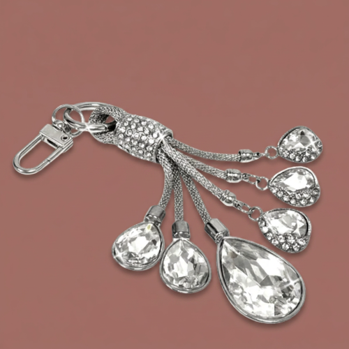 Jacqueline Kent - Crystal Drop Purse Charm