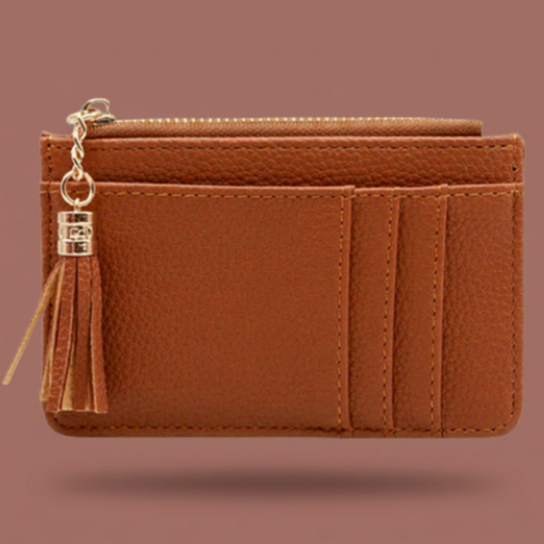 Audrey's - Tassel Zip Card Wallet