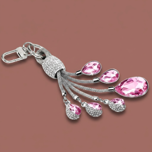 Jacqueline Kent - Crystal Drop Purse Charm