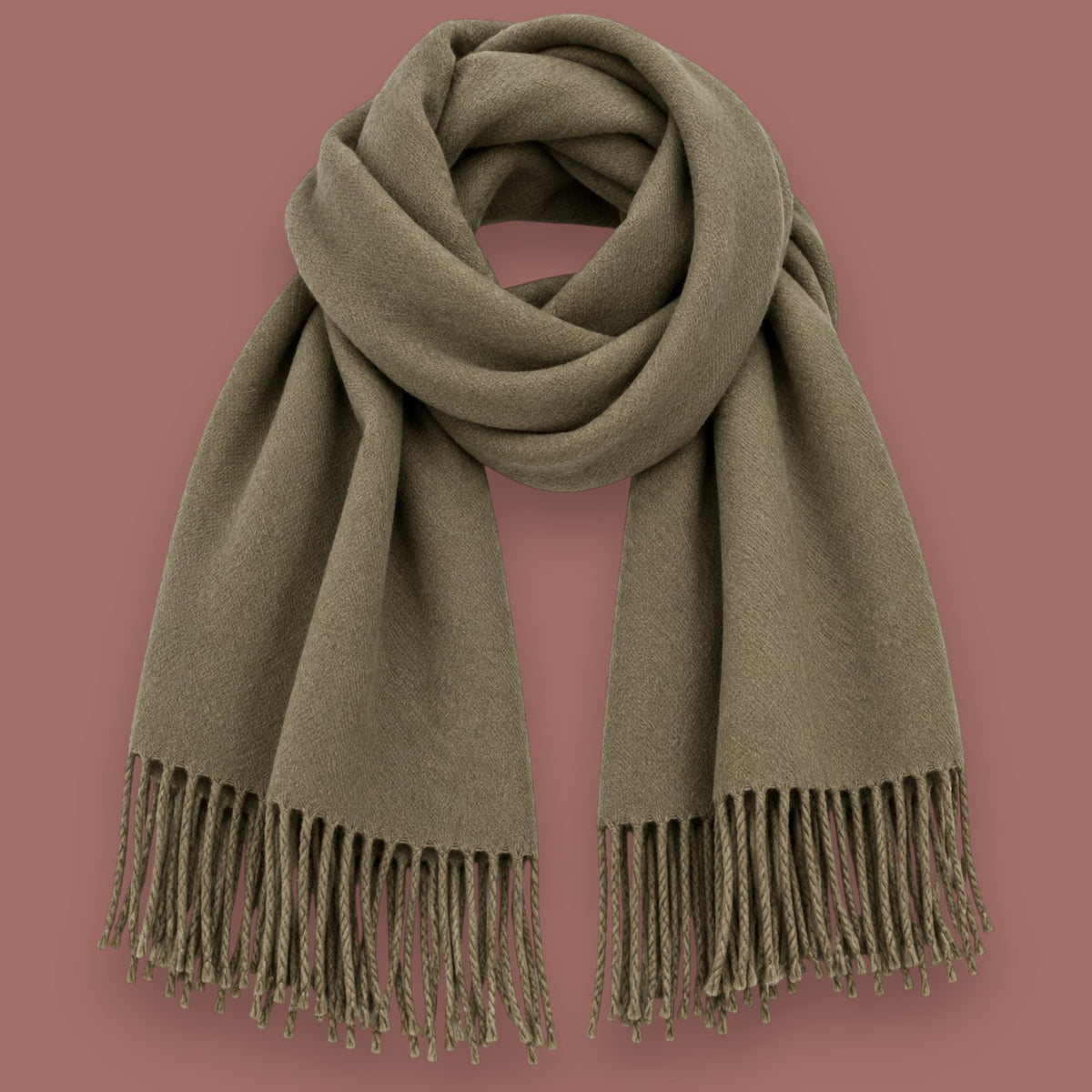 Audrey's - Soft & Cozy Fringe Scarf