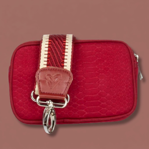Audrey's - Dual Zipper Belt/Crossbody Bag