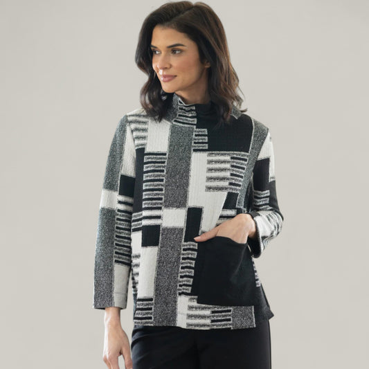 Habitat - Fair and Square Ruched Collar Top
