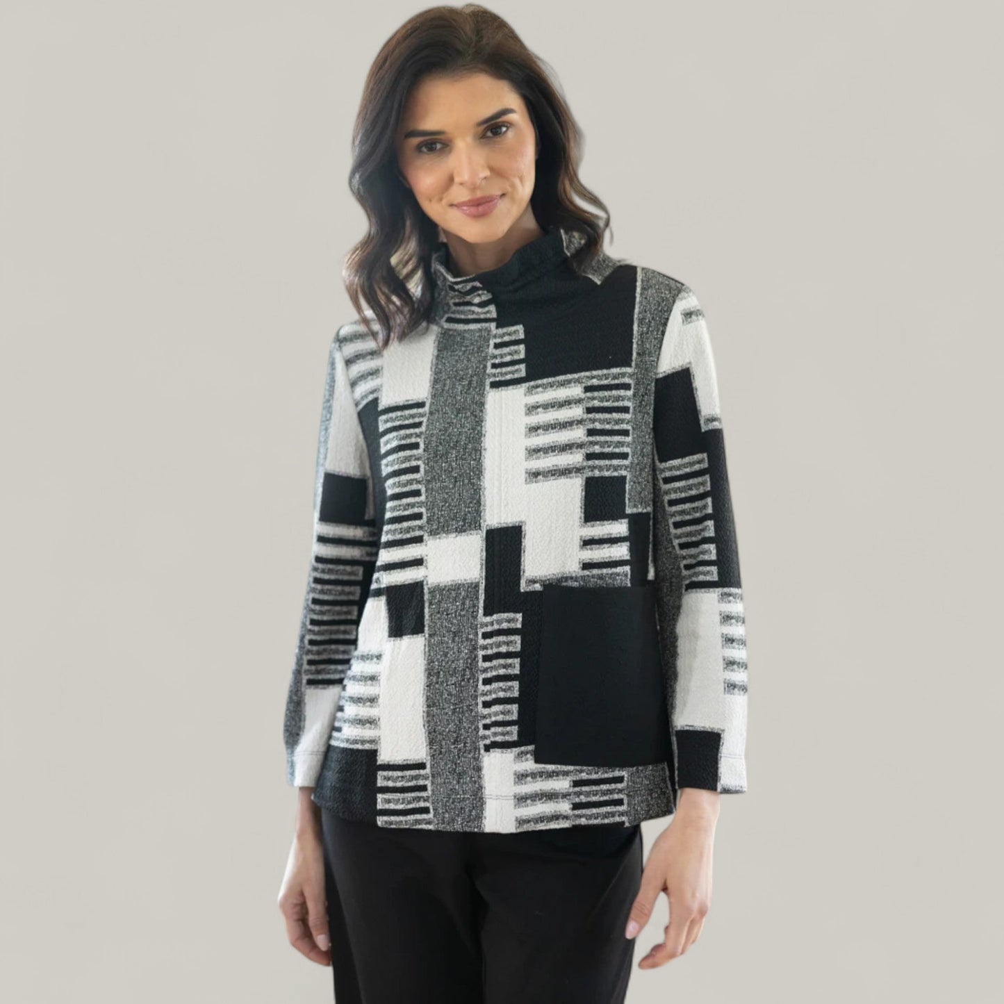 Habitat - Fair and Square Ruched Collar Top