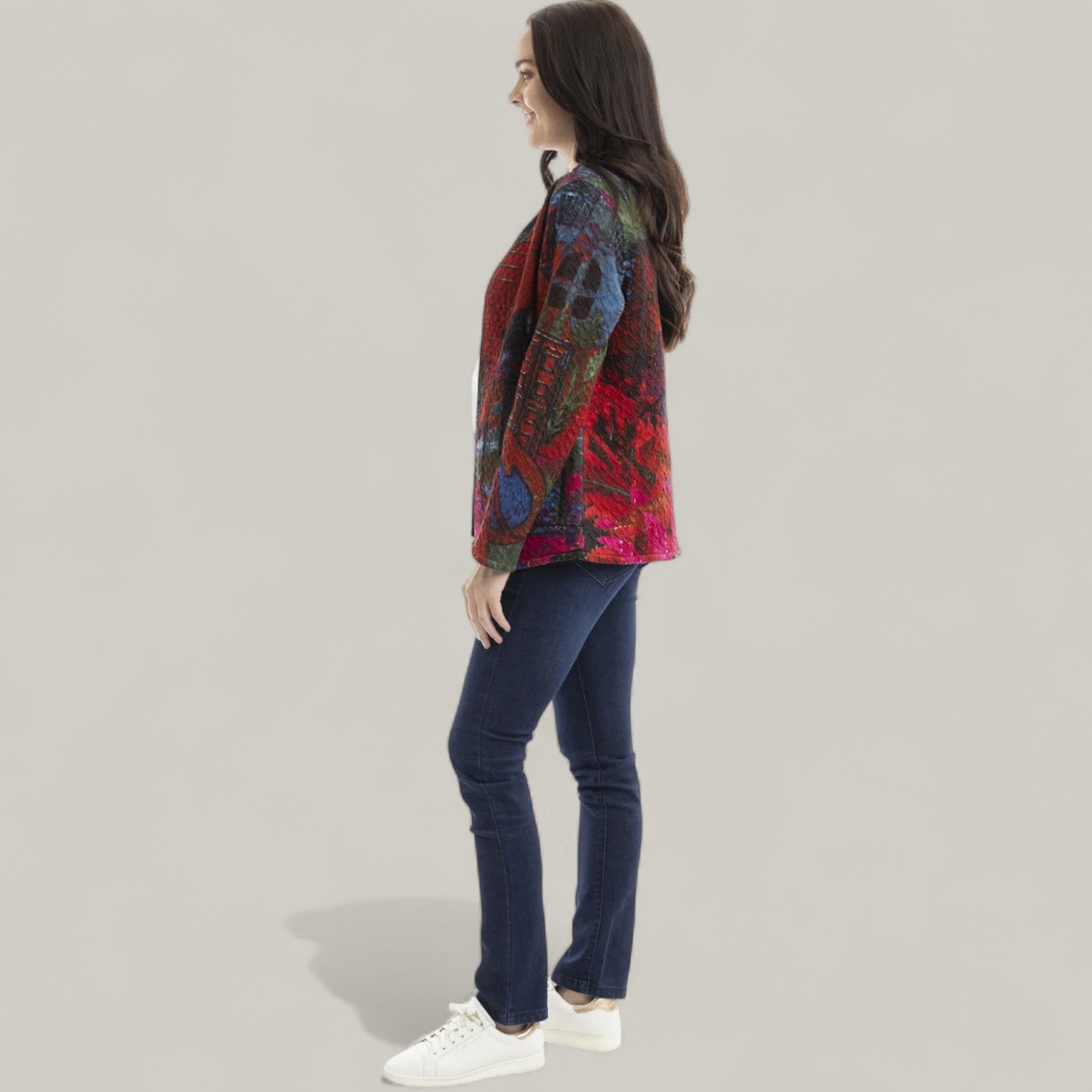 Orientique - Reversible Abstract Jacket