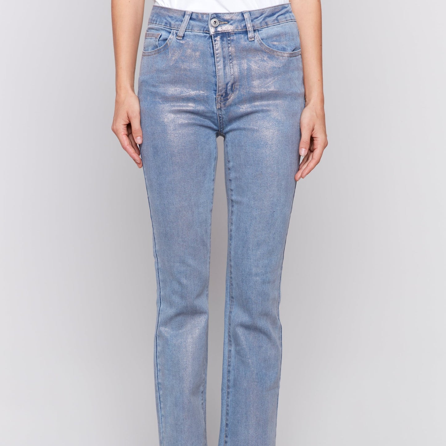 Charlie B - Shimmer Bootcut Jeans