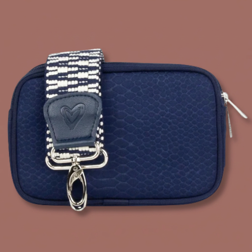 Audrey's - Dual Zipper Belt/Crossbody Bag