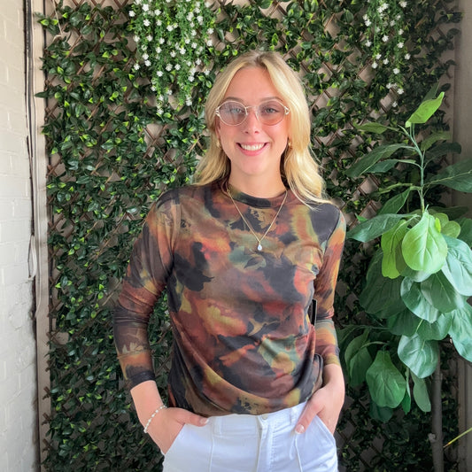 Tango Mango - 3/4 Sleeve Top