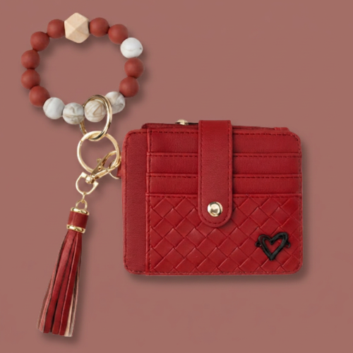 Audrey's - Vegan Leather Bracelet Card Case