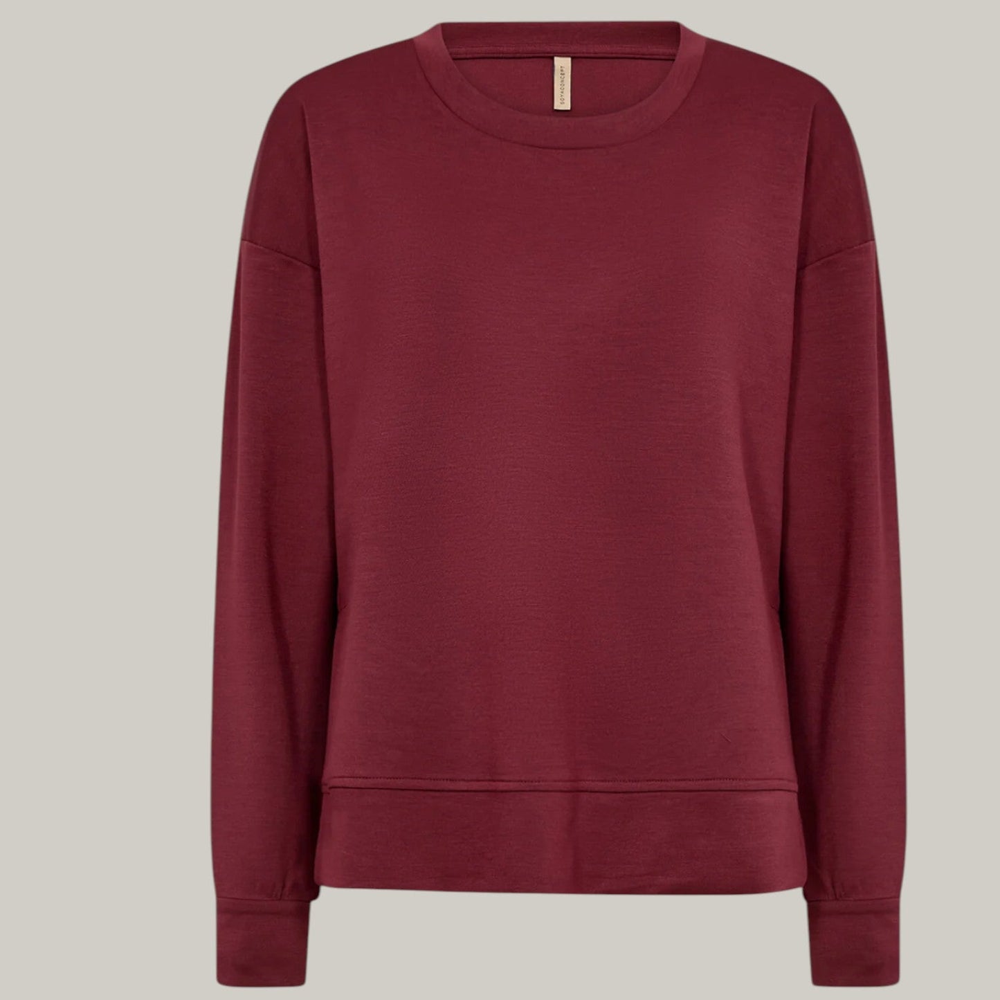 Soya Concept - Long Sleeve Crew Neck Sweatshirt
