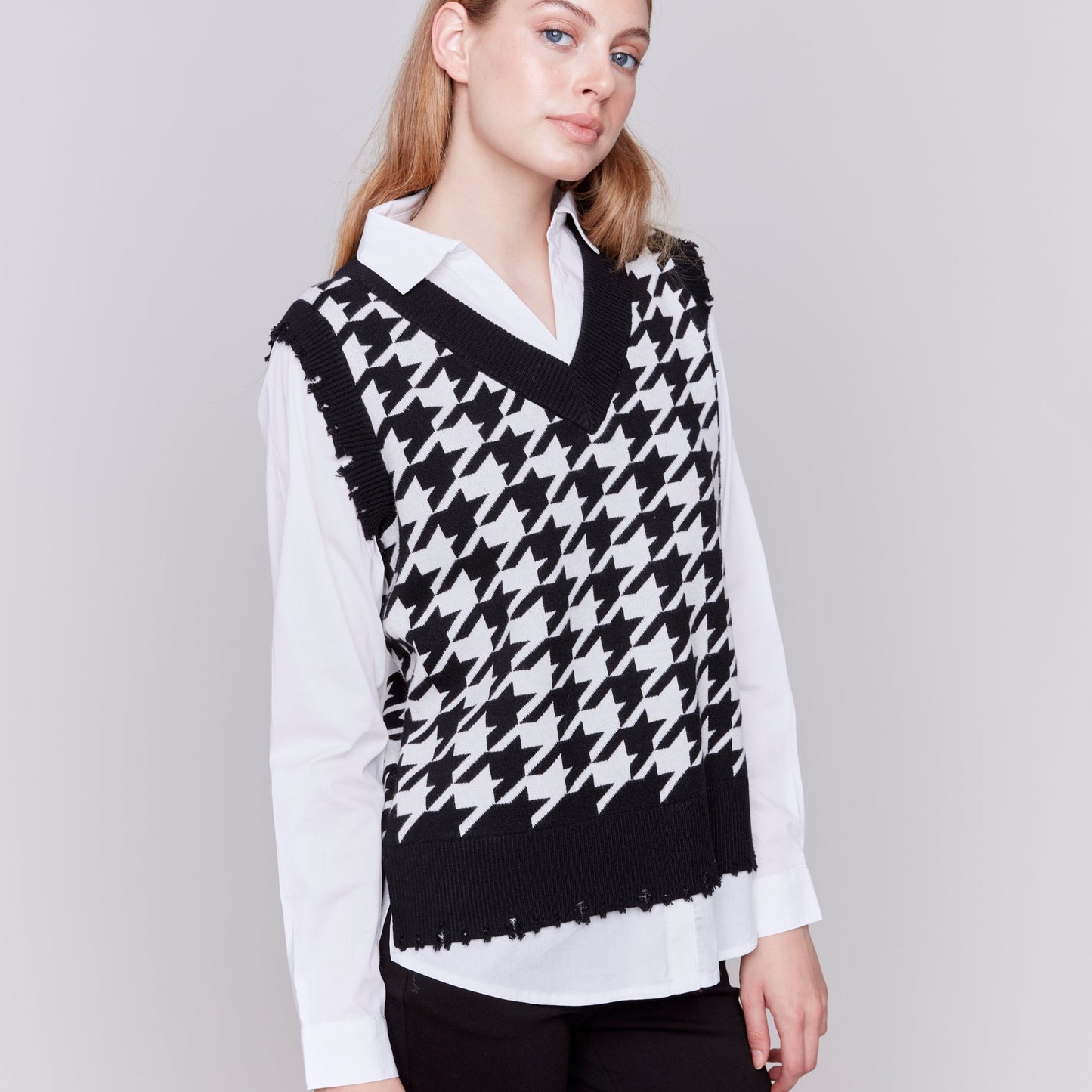 Charlie B - Houndstooth Fooler Vest