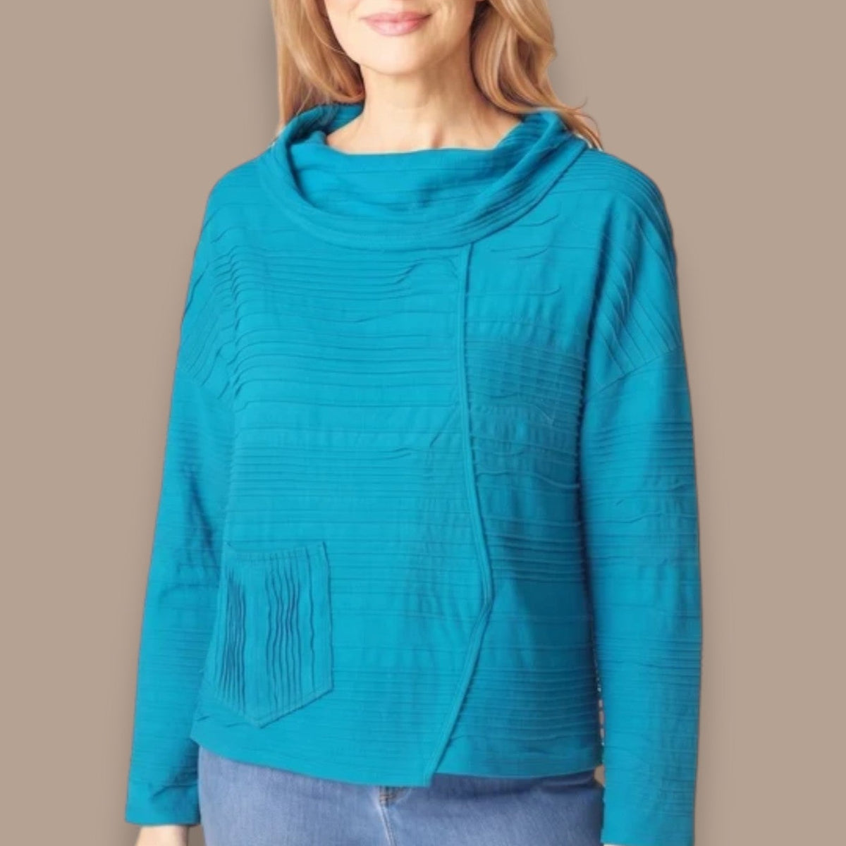 Habitat - Ripple Effect Cowl Pullover