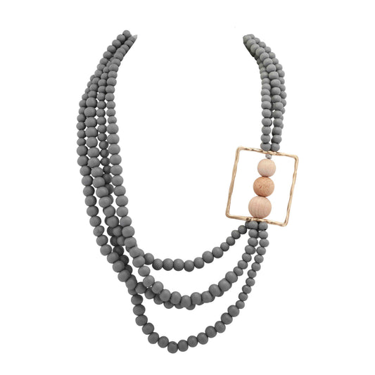 Merx - Multi Strand Beaded Necklace