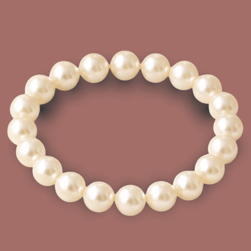 Audrey's - Classic Pearl Stretch Bracelet