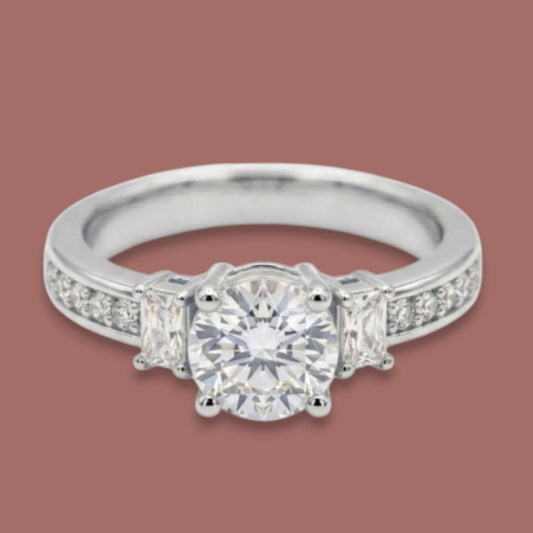 Audrey's - Three-Stone Sparkle Ring