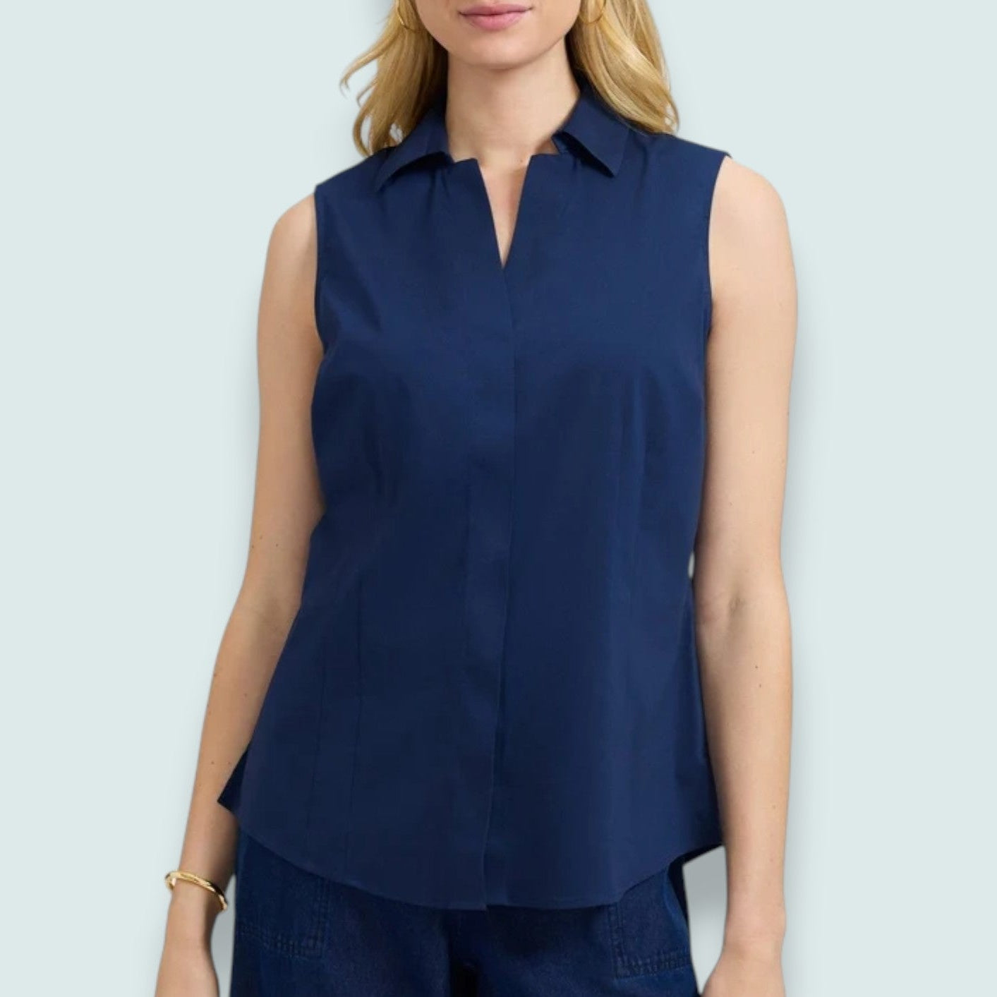 Foxcroft - Taylor No Iron Stretch Sleeveless Blouse
