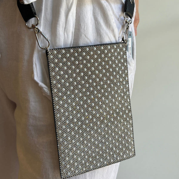 Jacqueline Kent - Bling Cellphone Purse With Strap