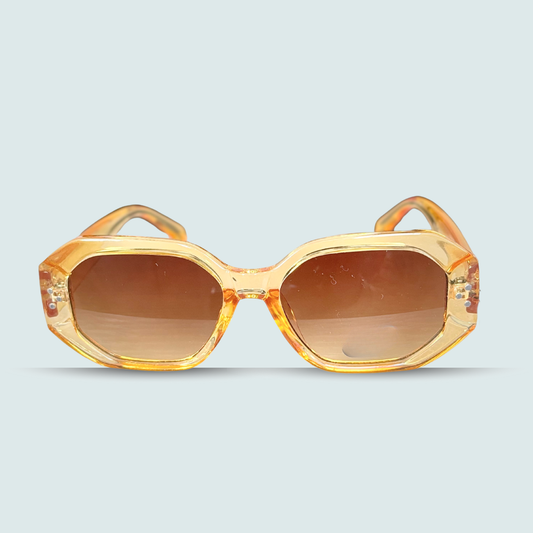 A.J Morgan - Hexagon Full-Rim Sunglasses