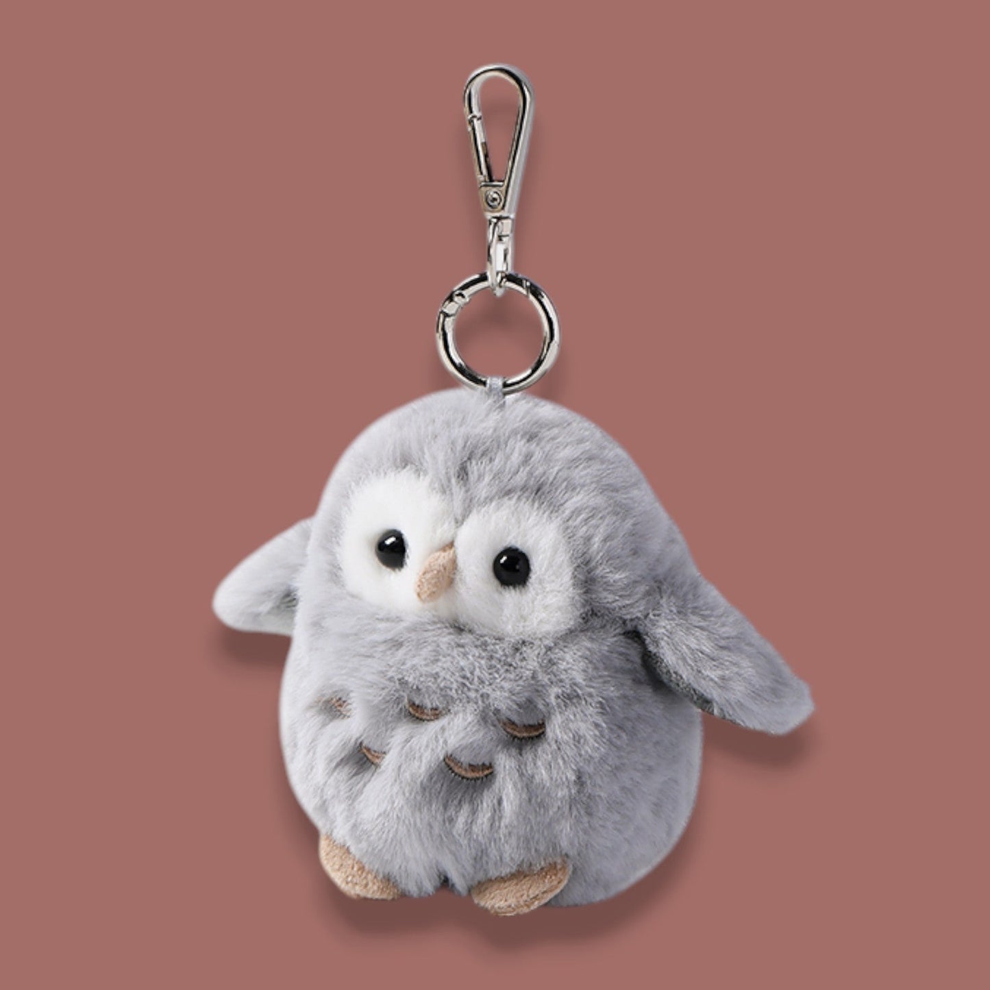 McHugs - Grey Owl Bag Charm