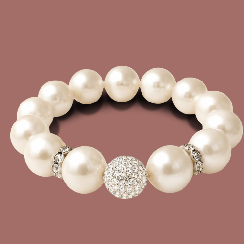 Audrey's - Pearl Radiance Stretch Bracelet
