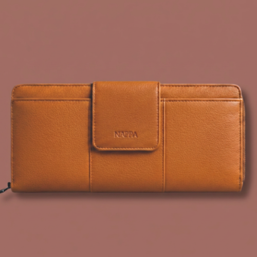 Nappa - Veronica Pebbled Zip Wallet