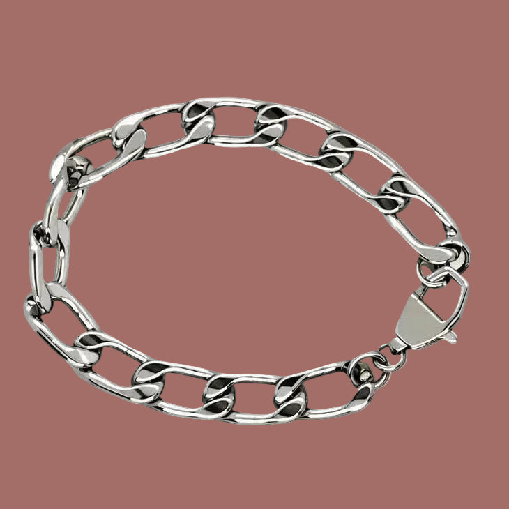 Mia - Silver Drew Bracelet