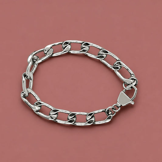 Mia - Silver Drew Bracelet